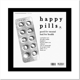 Happy Pills Posters and Art